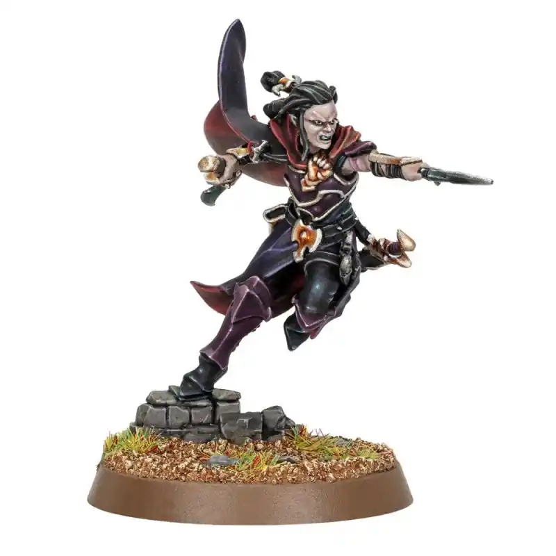 Warhammer AOS Daughter Of Khaine - Maleneth Sorcelame - WARHAMMER 85-64 Commander Maintenant