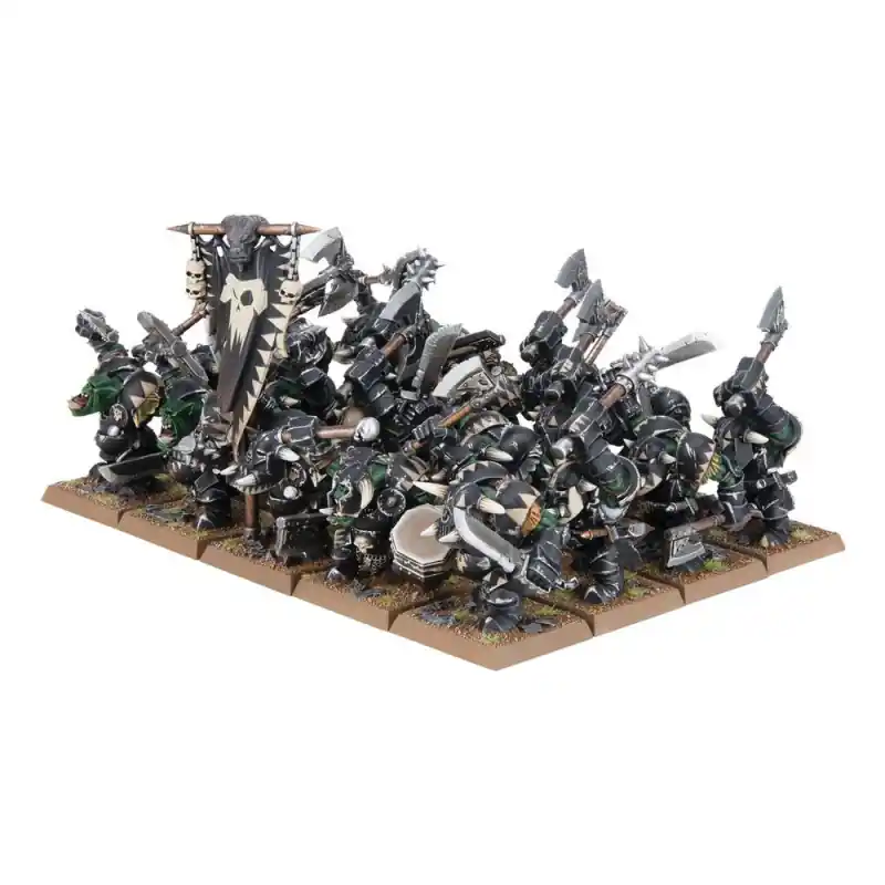 Warhammer The Old World Black Orc Mob - WARHAMMER 09-13 Retour Gratuit