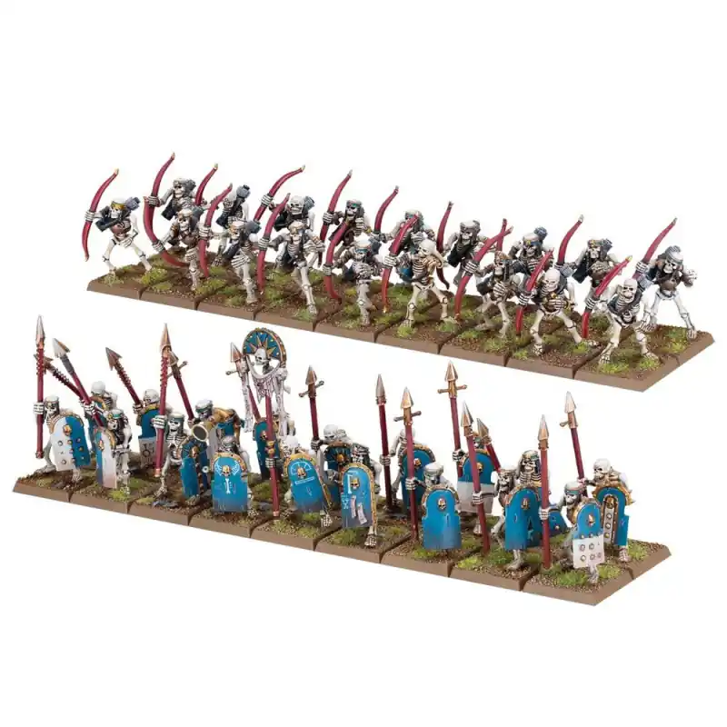 Pas Cher Warhammer The Old World Skeleton Warriors - WARHAMMER 07-09