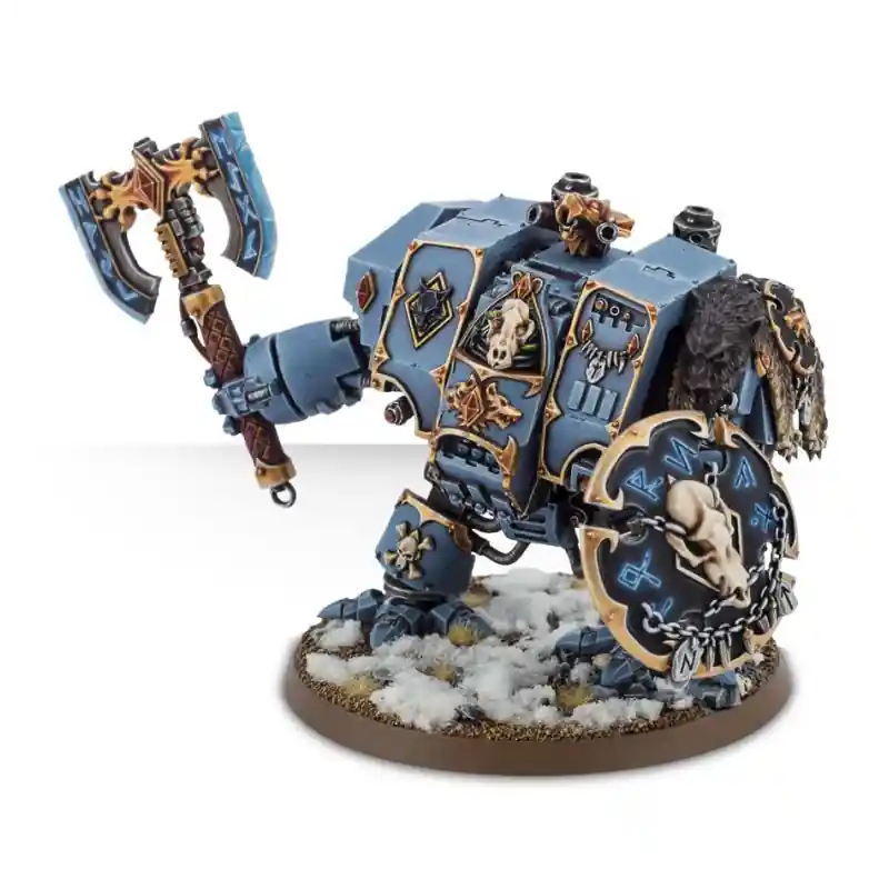 Warhammer 40,000 Space Wolves Venerable Dreadnought - WARHAMMER 53-12 Satisfait Ou Remboursé