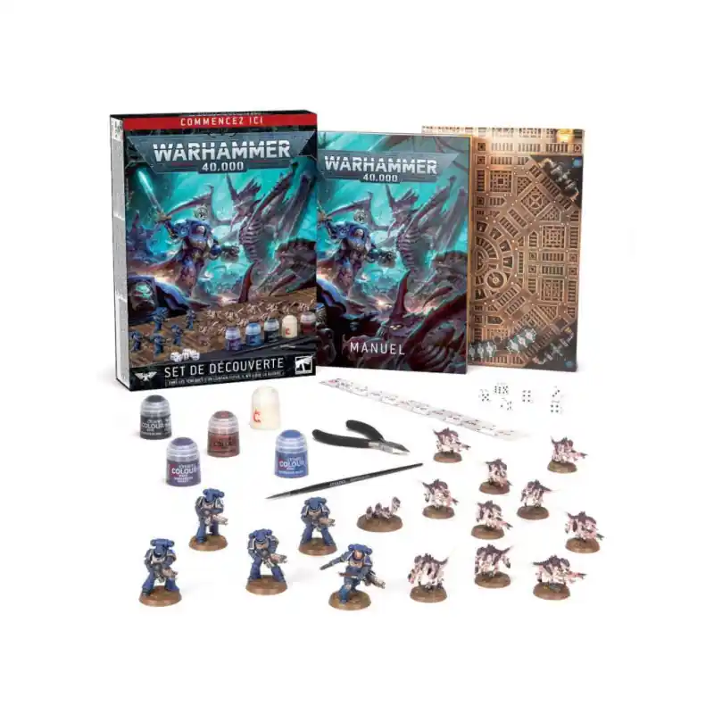 Warhammer 40,000 Set de découverte (Français) - WARHAMMER 40-04 Prix Bas
