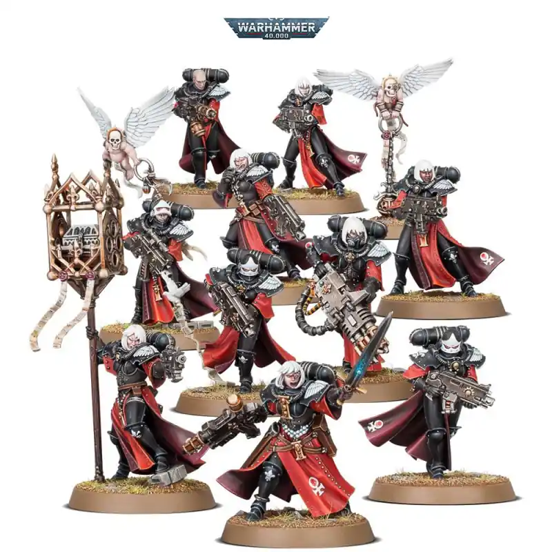 Acheter En Ligne Warhammer 40,000 Adepta Sororitas / Escouade de Soeurs de combat - WARHAMMER 52-20