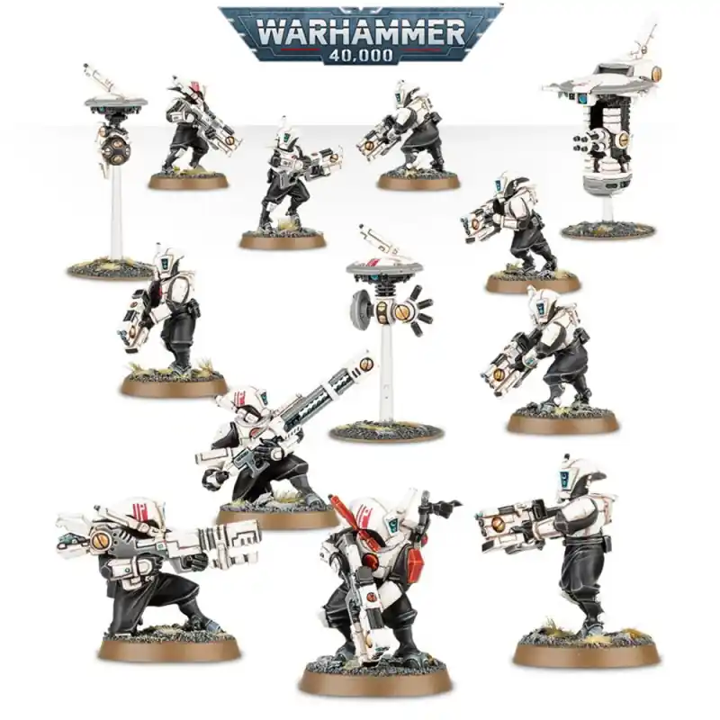 Retour Gratuit Warhammer 40,000 T‘Au Empire / Pathfinder Team - WARHAMMER 56-09