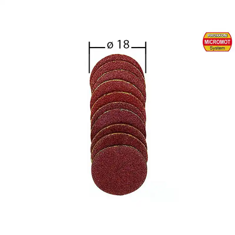 Disques abrasifs en corindon Ø18mm (2x10) - PROXXON 28983 Commande En Gros