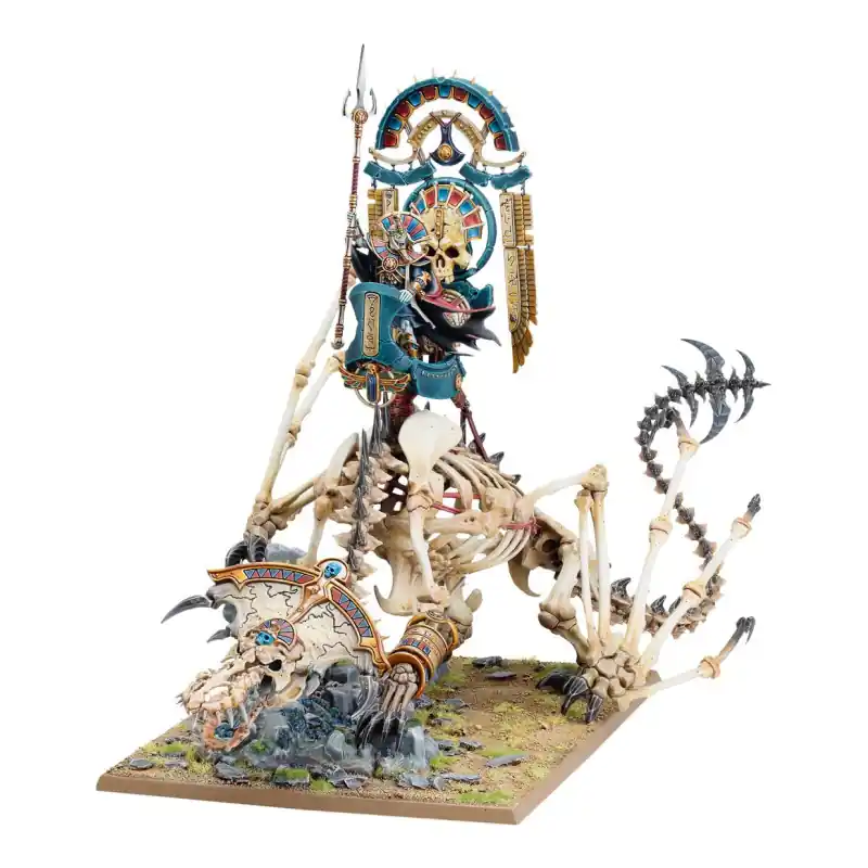 Warhammer TOW Tomb King On Necrolith Bone Dragon - WARHAMMER 07-08 Offre Spéciale