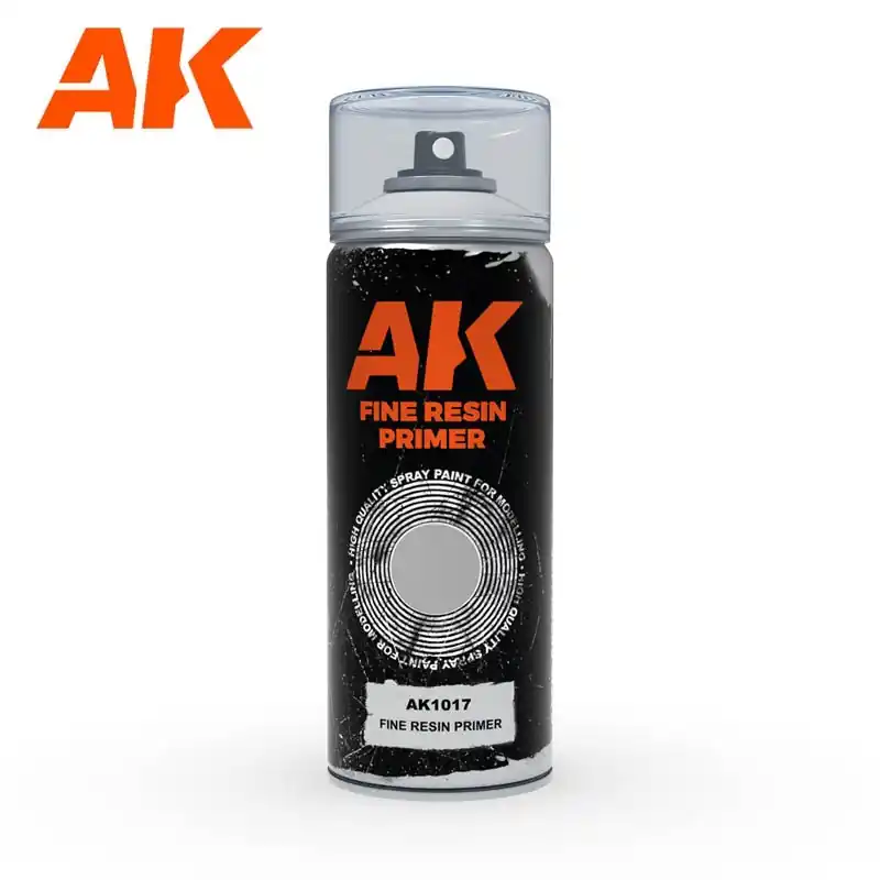 Acheter En Ligne Bombe d‘apprêt Gris spécial résine 150ml AK Interactive AK1017