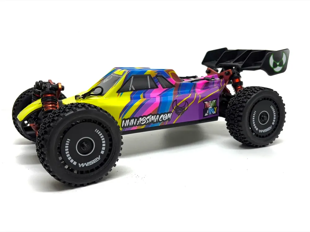Dernier Modèle Absima Buggy Neon Furry Brushless 4WD 1/12 RTR