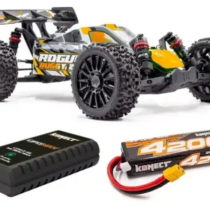 HobbyTech Rogue Buggy 2.0 Brushless 4x4 1/8 RTR + Batterie/Chargeur Promotion