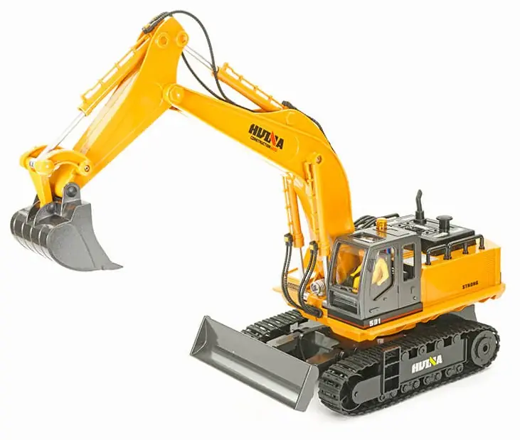 Acheter En Ligne Huina Pelleteuse à Godet RC 2.4ghz RTR CY1531