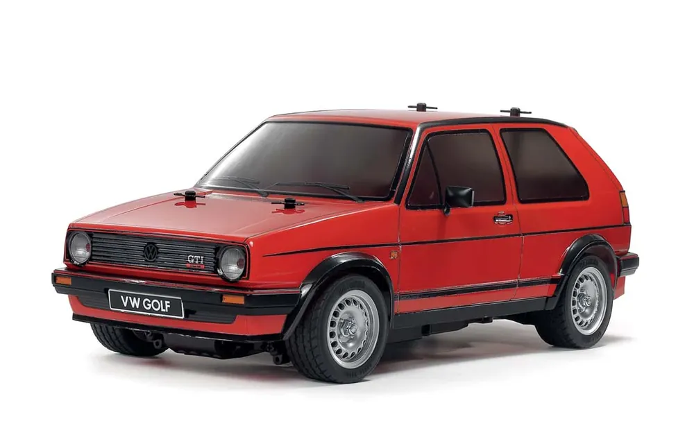 Bon Marché Tamiya MB-01 Volkswagen Golf II GTI 16V Pré-peinte KIT 47516