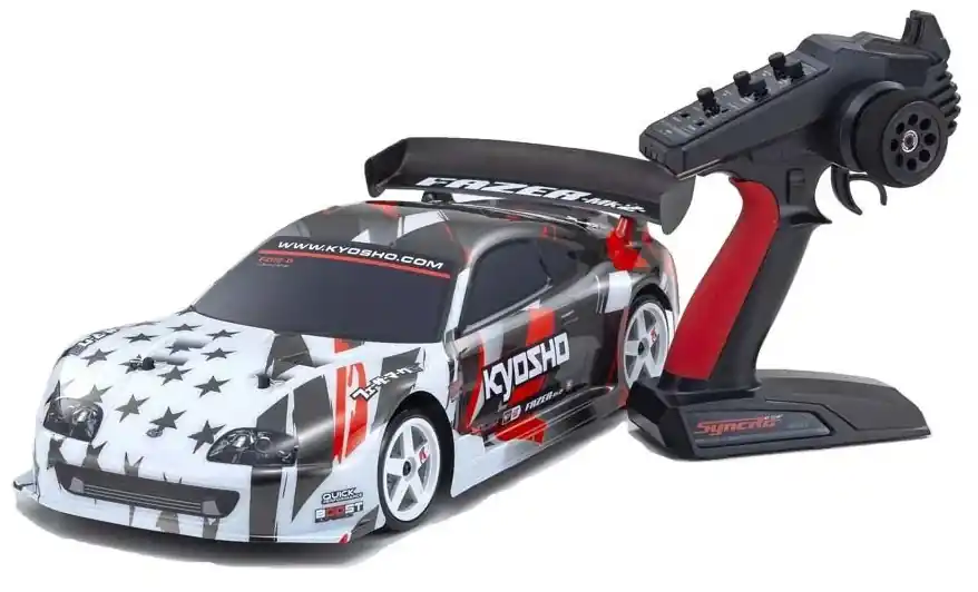 Prix Bas Kyosho Fazer MK2 Readyset Toyota Supra A80 Drift 34471T1B