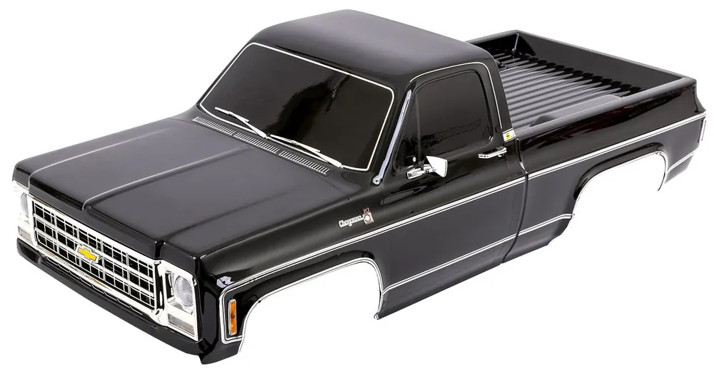 Satisfait Ou Remboursé Traxxas Carrosserie Chevrolet K10 1979 Noir TRX-4 9212X