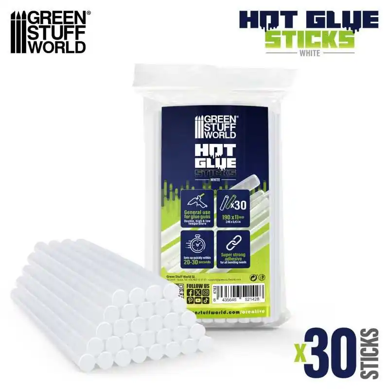Super Prix Bâtons de colle pour pistolet 11mm - Transparent