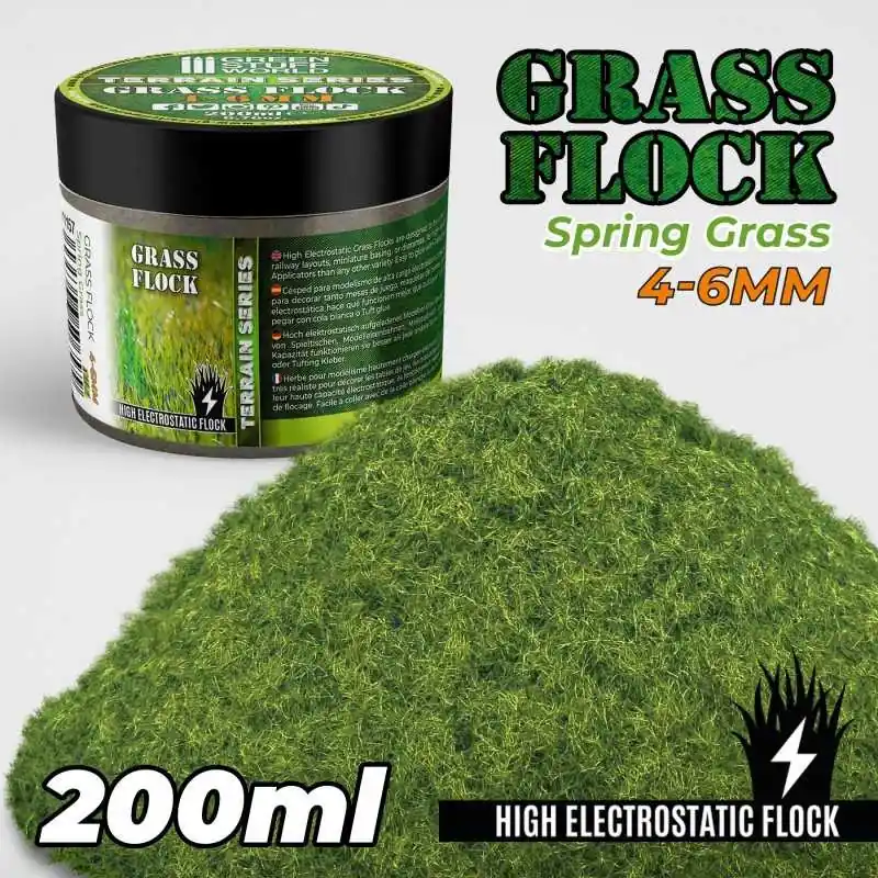 Satisfait Ou Remboursé Herbe Statique 4-6mm- SPRING GRASS - 200ml