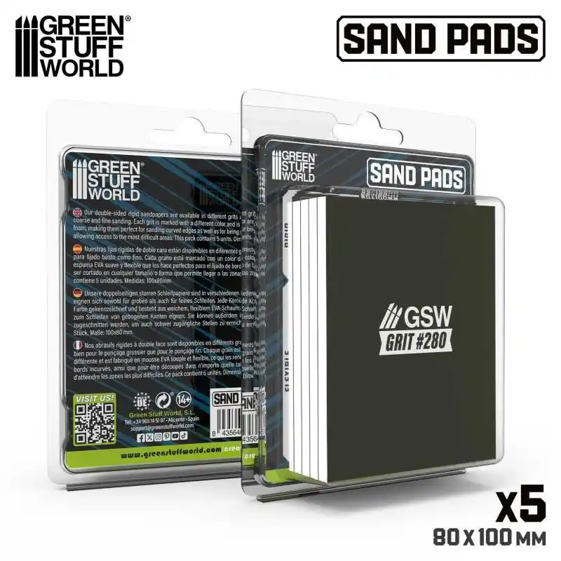 Marque Tampons de ponçage rigides Grain 280