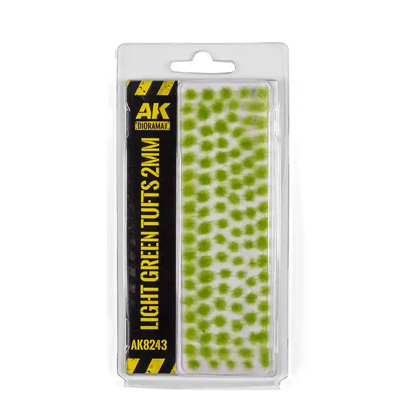 Light Green Tufts 2mm Offre Spéciale