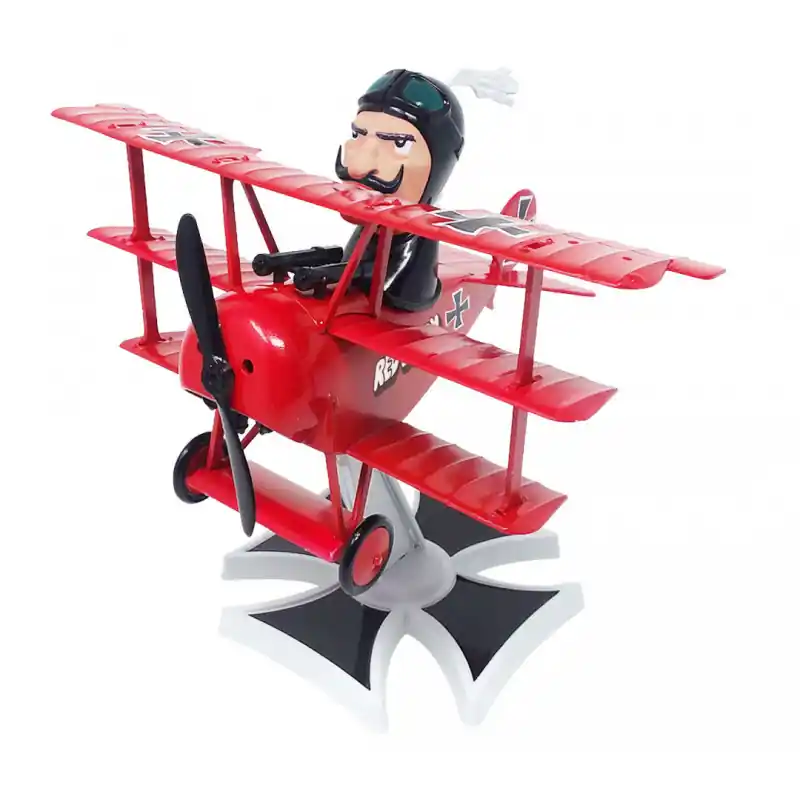 Bon Marché Maquette plastique d’avion Red Baron Fokker Triplan motorisé