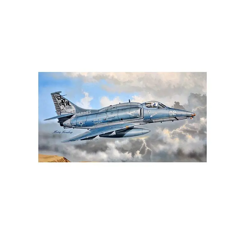 Soldes Maquette d‘avion en plastique A-4M Sky Hawk 1/72
