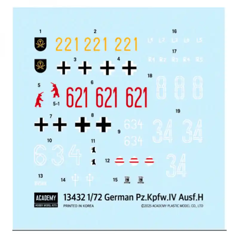Prix Bas Maquette de char en plastique German Pz.Kpfw.IV Ausf.H 1 72