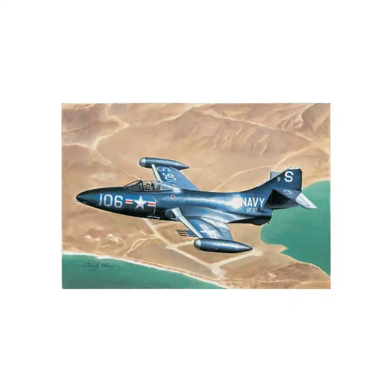 Maquette d‘avion en plastique F9F-3 Panther 1/72 Prix Réduit