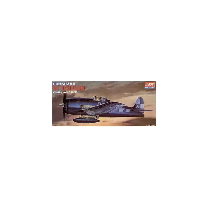 Maquette d‘avion en plastique F6F-3/5 Hellcat 1/72 Achat Immédiat