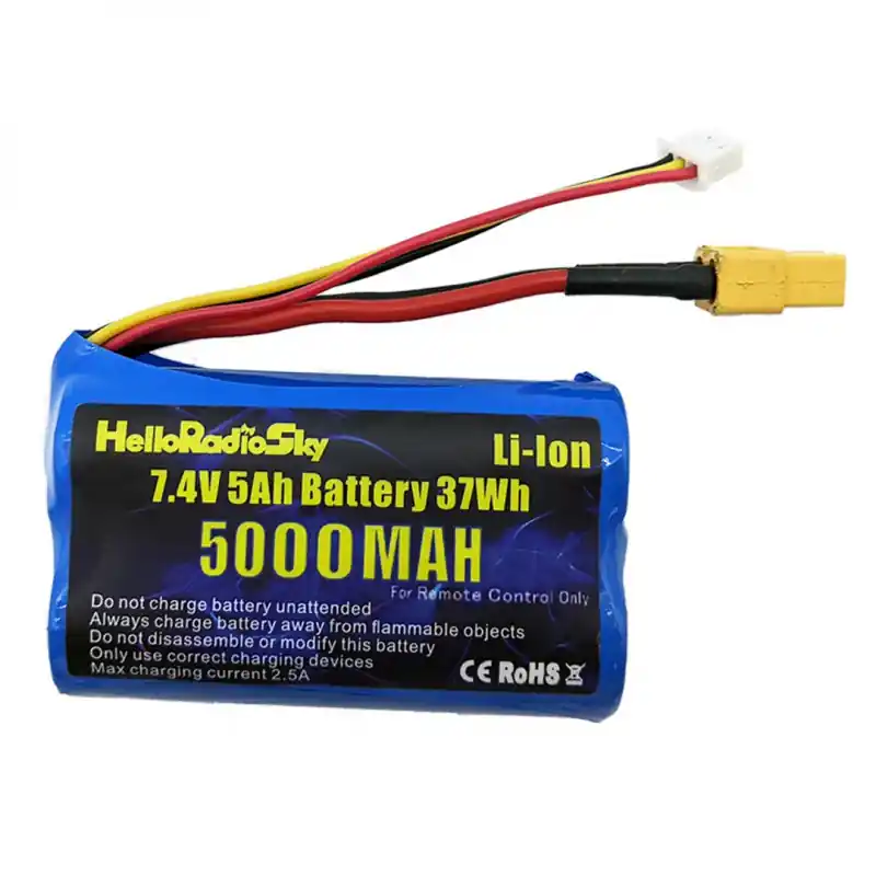 Accessoire pour radio HRS Batterie émetteur Li-ion 2S 7,4V 5000 Mah Offre Limitée