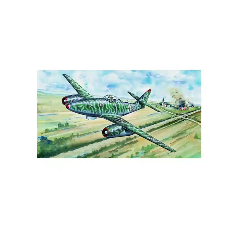 Achat Immédiat Maquette d‘avion en plastique MESSERSCHMITT ME 262 A-2A