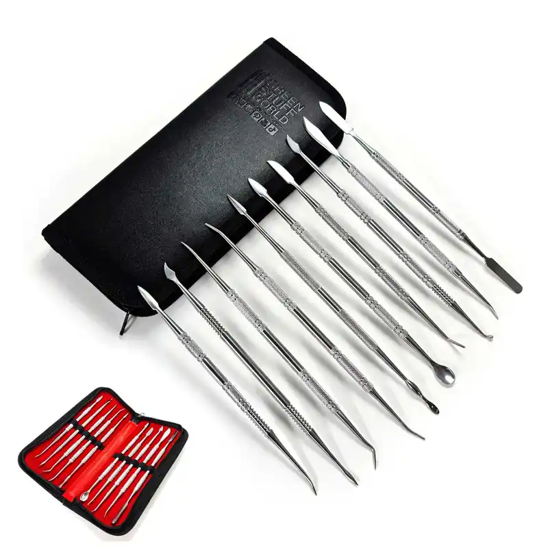 Set de 10 lancettes et spatules Top Vente