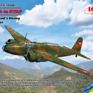ICM 72206 Ki-21-Ia RTAF Thailand‘s Heavy Bomber Meilleure Vente