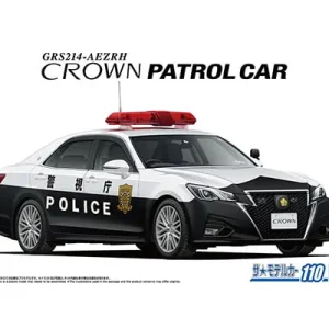 Affaire À Saisir Aoshima 06872 TOYOTA GRS214 CROWN PATROL CAR FOR TRAFFIC CONTROL ‘16