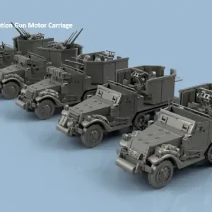 L‘Arsenal 2.0 3D700584 US M15 Combination Gun Motor Carriage - 3D printing (10 pcs) Soldes