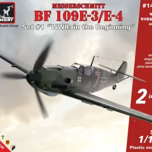 Top Vente Armory Models Group 14303 Messerschmitt Bf 109E "WWII in the beginning"
