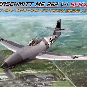 Kora Models KPK72168 Messerschmitt Me 262 V-1 Schwalbe - 1.Stage Of First Prototype With Piston Engine Jumo Achetez Aujourd'hui