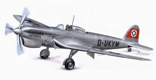 DISCONTINUED Planet Models 109 Heinkel He-118 V-1 Nouveauté