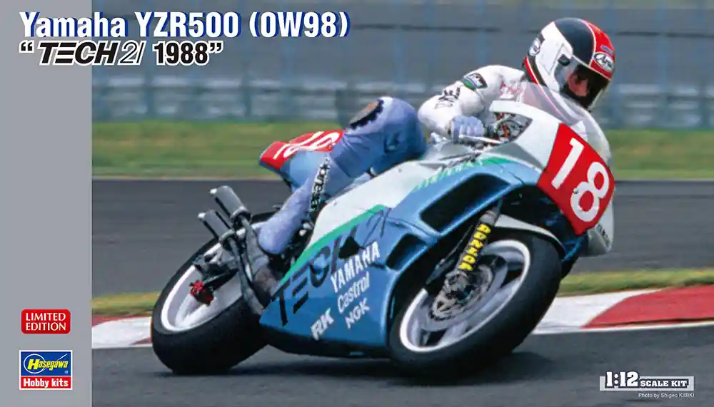 Hasegawa 21762 Yamaha YZR500 (0W98) ‘TECH21 1988‘ Promotion Saisonnière