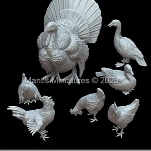 Promotion Mantis Miniatures 35163 Animals Set 46