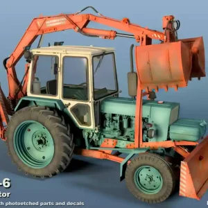 Balaton Modell BM3592 UMZ-6 excavator (Based on MTZ tractor) Prix Bas