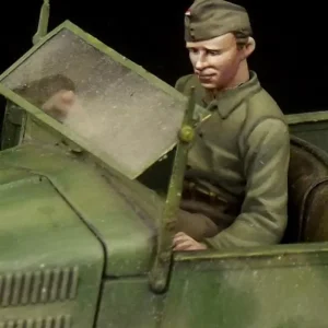 Top Vente The Bodi Miniatures 35111 Hungarian driver for 508 CM Coloniale WWII