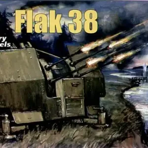 Military Wheels 7224 German IIWW anti-aircraft gun Flak 38 Nouvel Arrivage