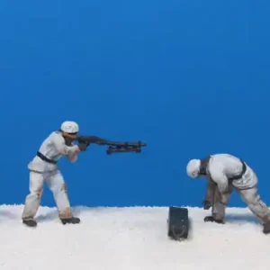 Authentique Germania-Figuren 72-WW2-0080 German Paratroopers In Russia 1943 – Marder II