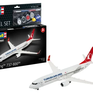 Top Vente Revell 63772 Boeing 737-800 Turkish Airlines - Model Set