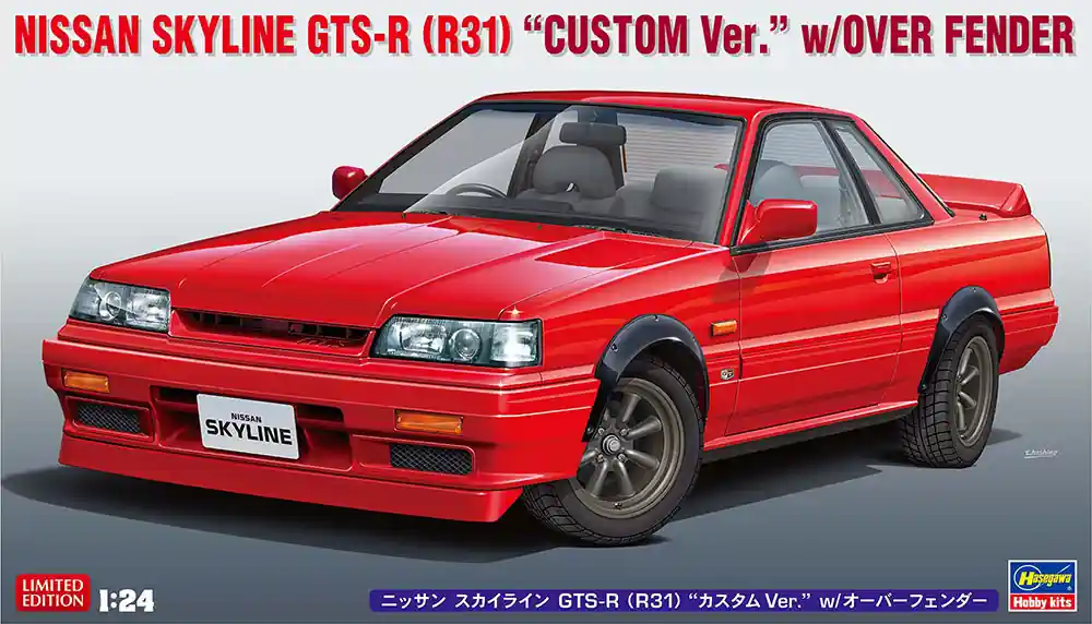 Haute Qualité Hasegawa 20695 Nissan Skyline GTS-R (R31) Custiom Version with Over Fender