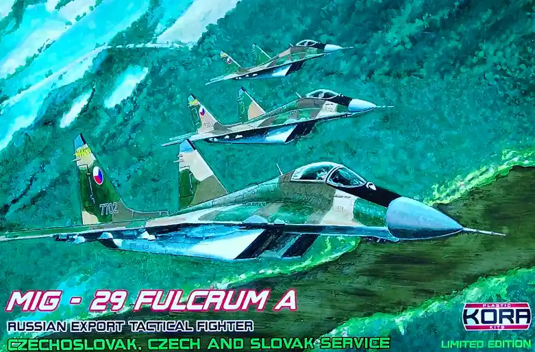 Kora Models KPK48001 MiG-29 Fulcrum A - Czechoslovak, Czech, Slovak Soldes