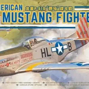 Livraison Express Meng Model LS006 North American P-51D Mustang Fighter