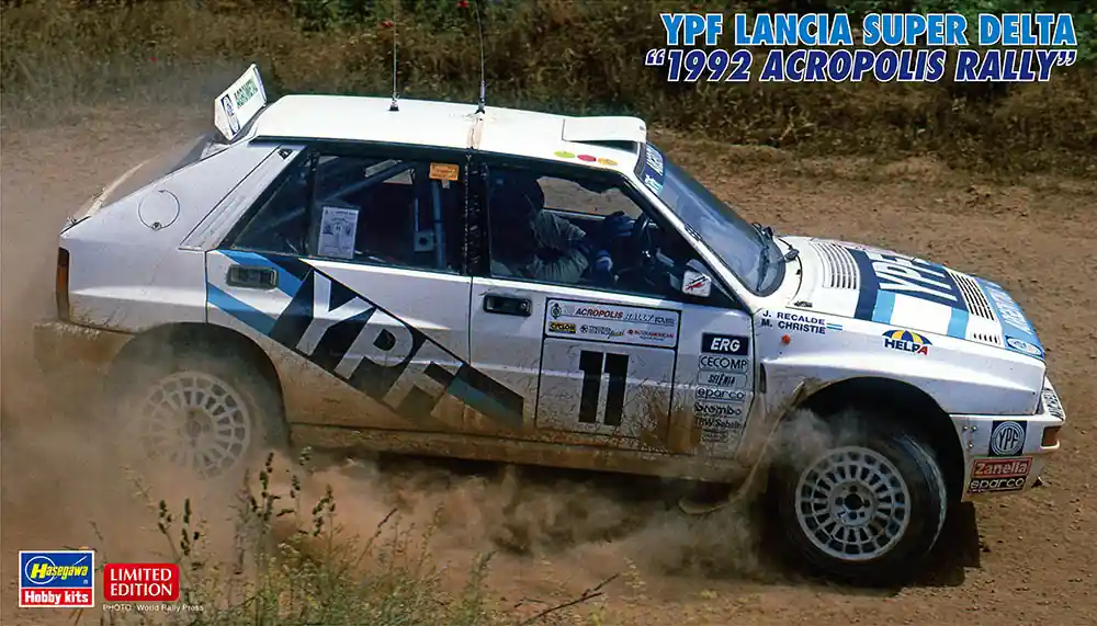 Expédition Rapide Hasegawa 20685 YPF Lancia Super Delta "1992 Acropolis Rally"