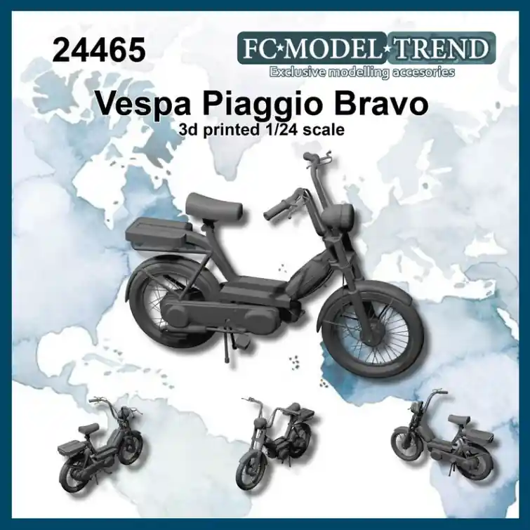 Quantité Limitée FC ModelTrend 24465 Vespa Piaggio Bravo