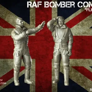 Promotion Armory Models Group F1401a "Flight Stories" - RAF WWII crewmen in high altitude outfit