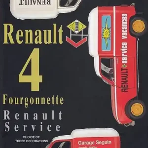 EBBRO 25012 Renault 4 Van Service Car Produit De Marque