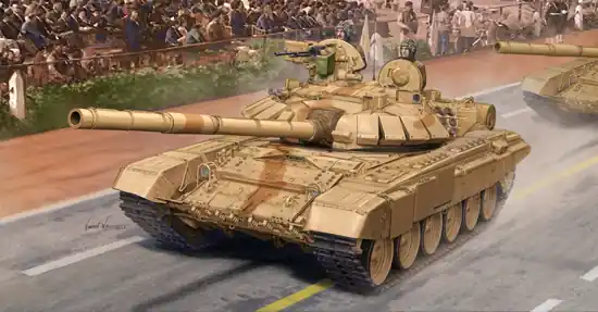 Offre Limitée Trumpeter 05561 Indian T-90S MBT