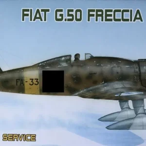 Kora Models KPK72154 Fiat G.50 Freccia Finnish Ski Service Bon Marché